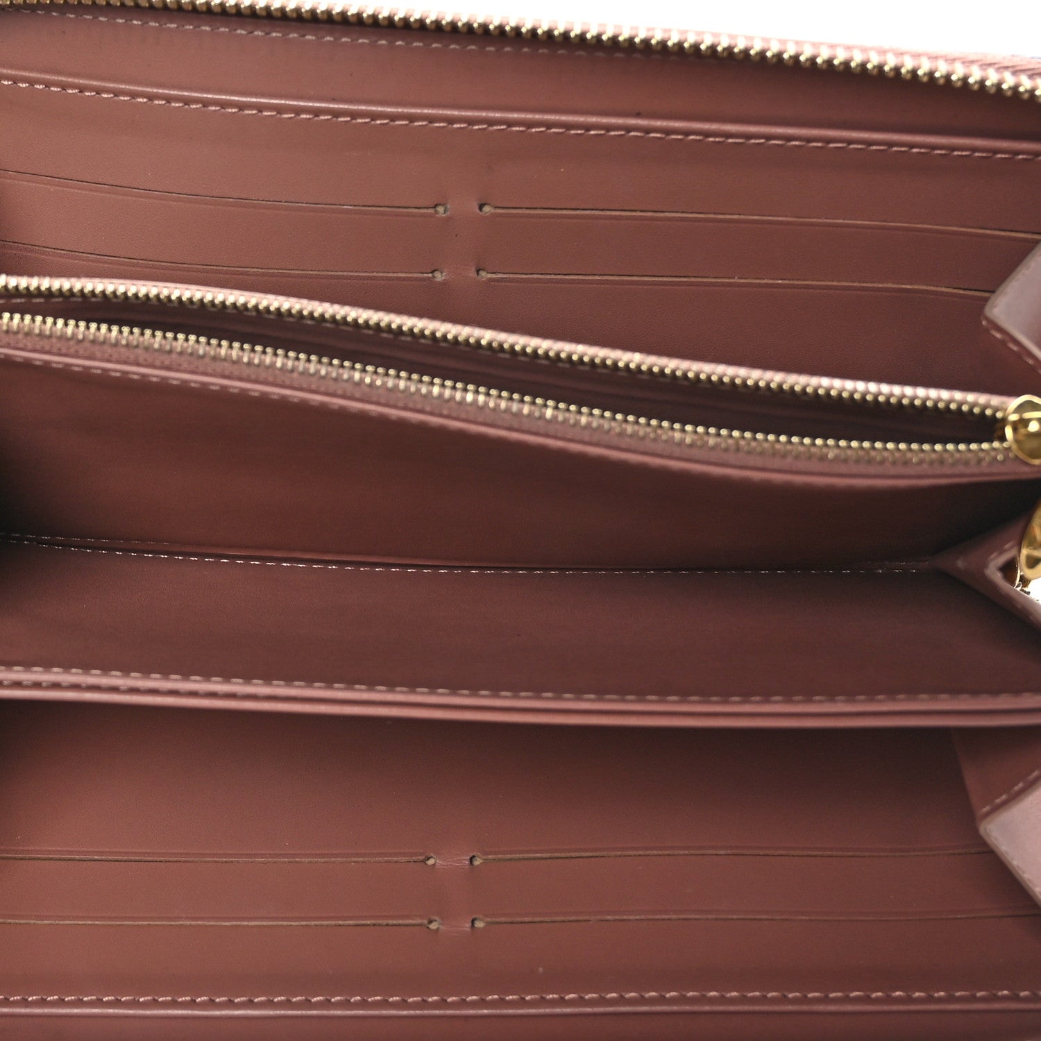 Louis Vuitton Vernis Zippy Wallet Rose Velours 5 of 6