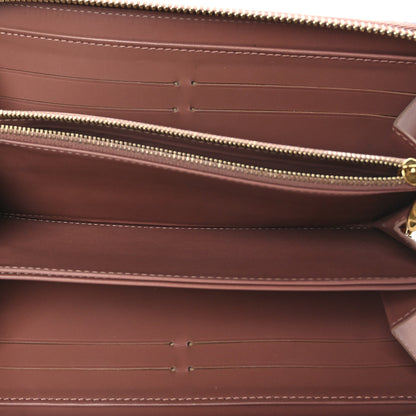 Louis Vuitton Vernis Zippy Wallet Rose Velours 5 of 6