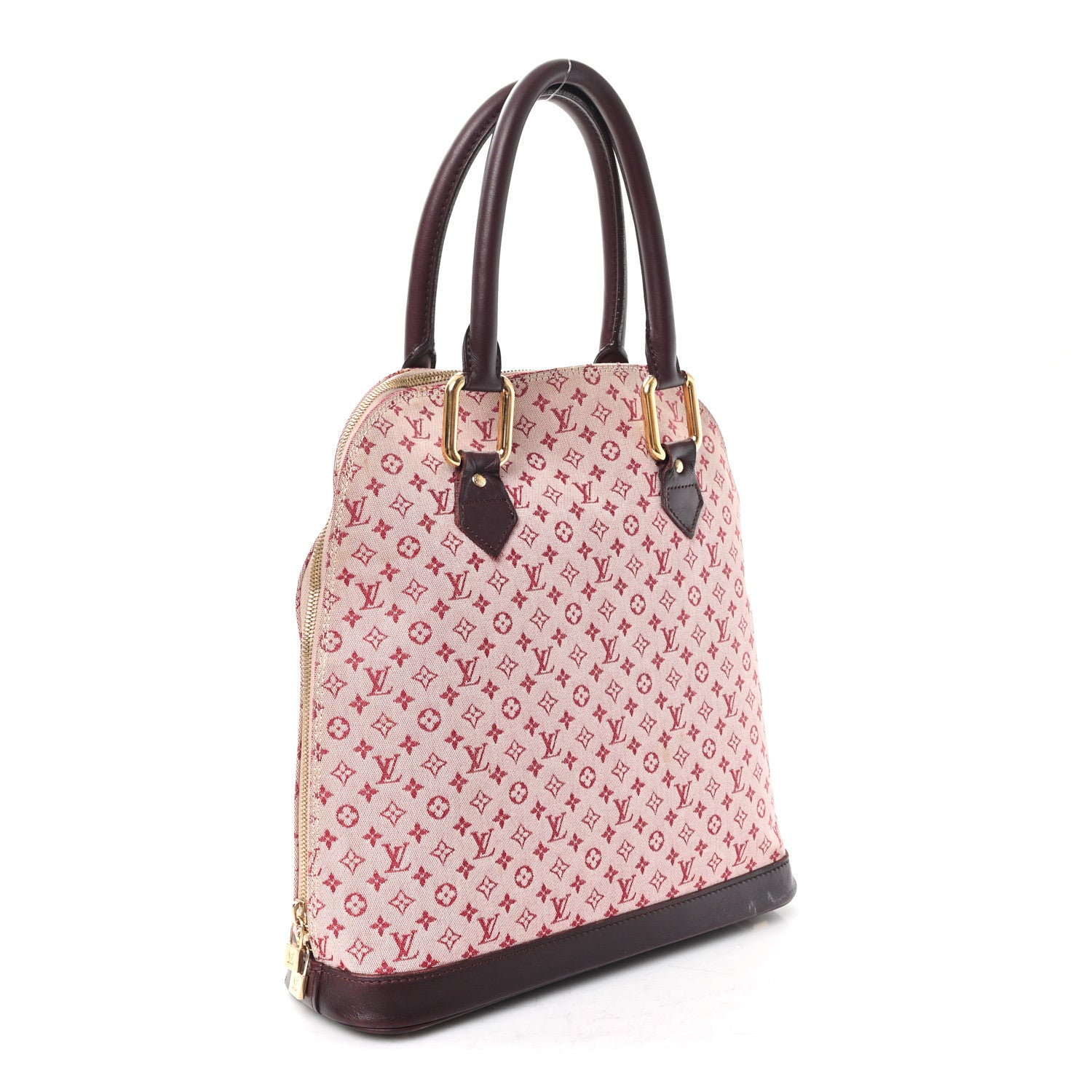 Louis Vuitton Mini Monogram Alma Haut Tote Cherry 3 of 11