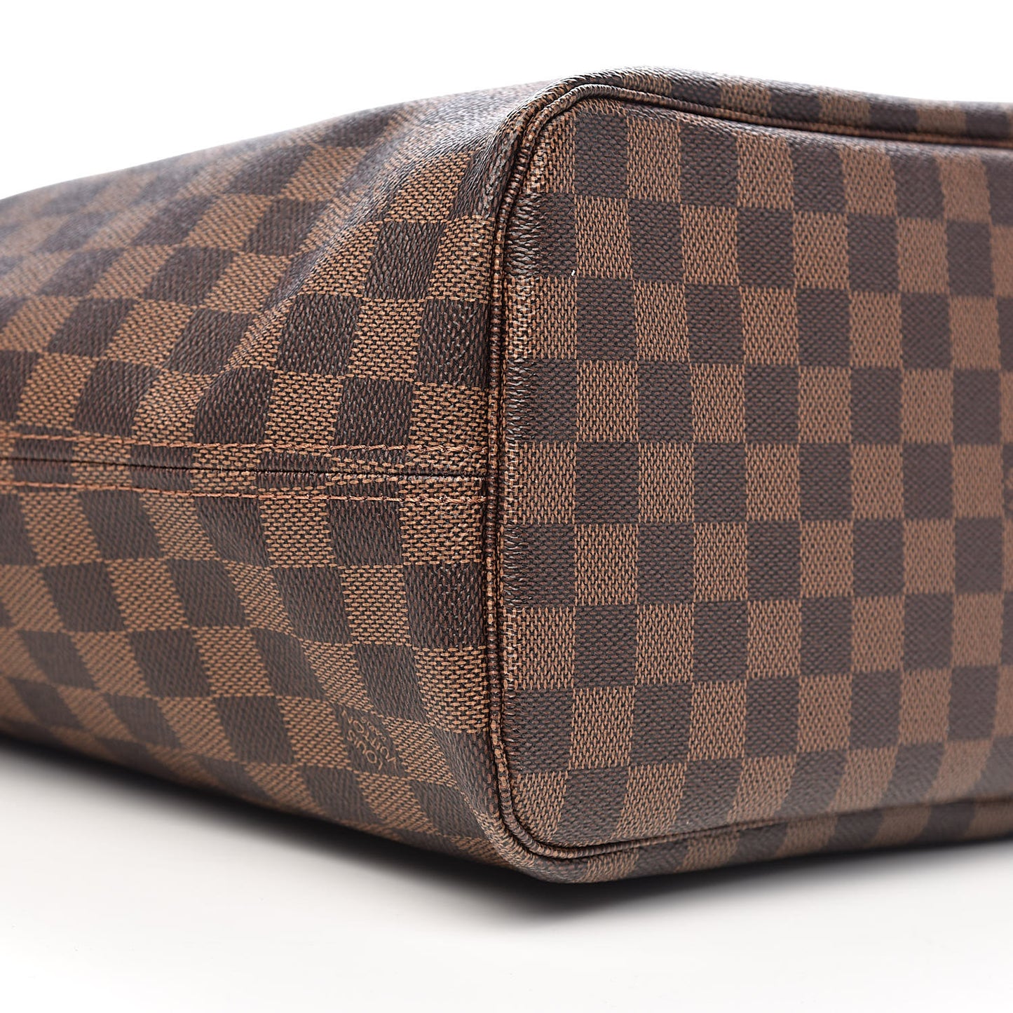 Damier Ebene Neo Neverfull MM Rose Ballerine