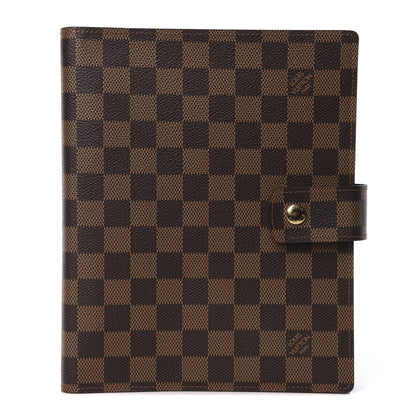 Louis Vuitton Damier Ebene Large Ring Agenda Cover 1 of 8