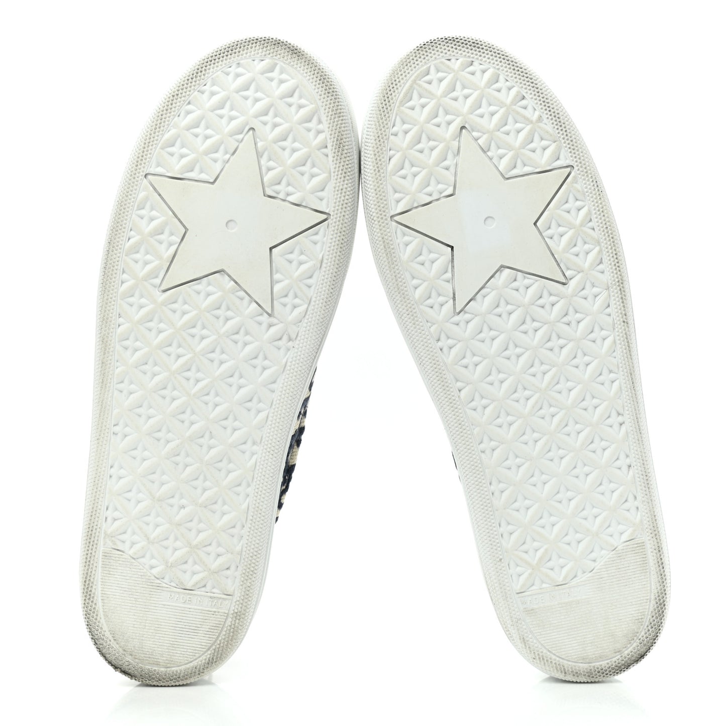 Canvas Oblique Embroidered Womens Solar Slip On Sneakers 41 Deep Blue