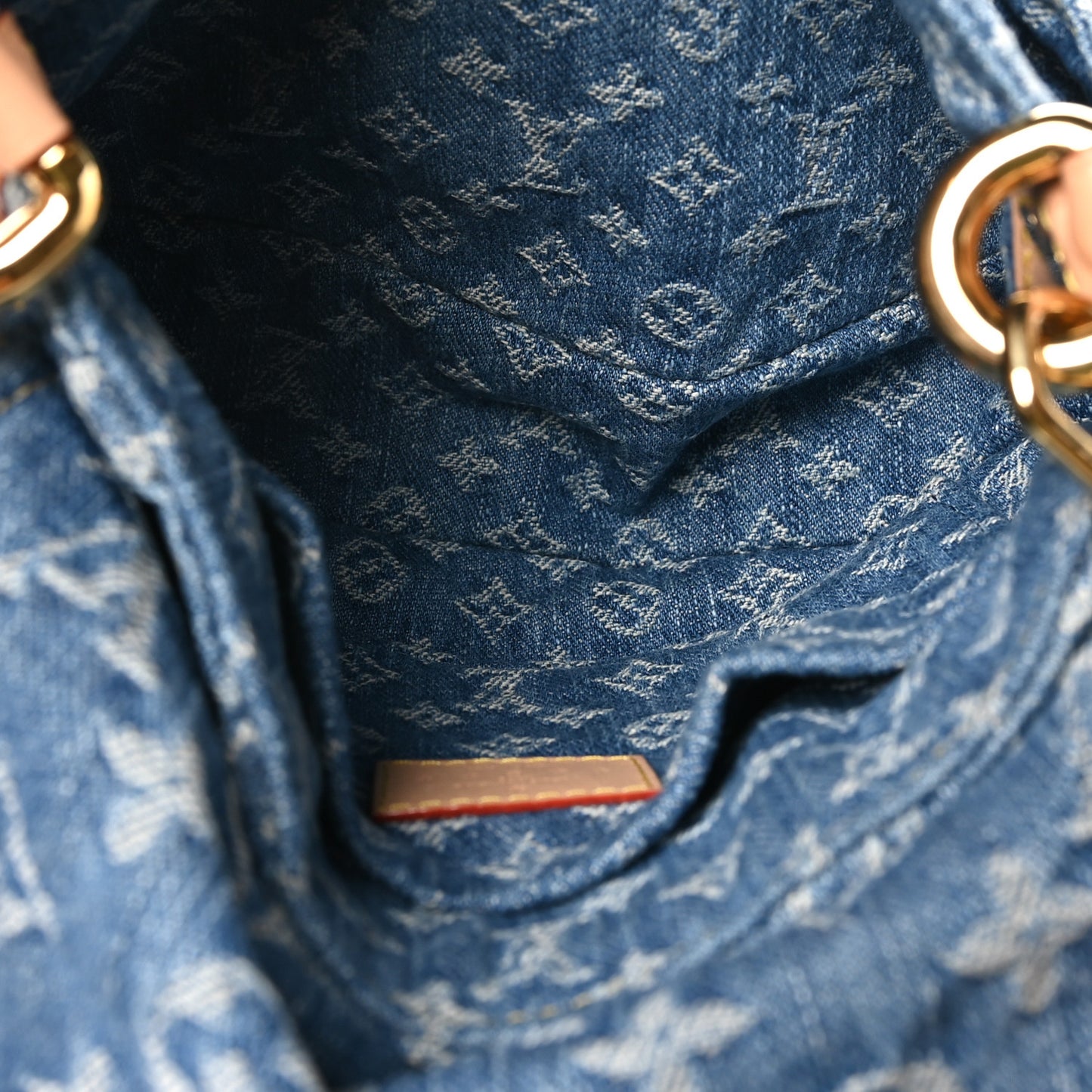 Monogram Denim Sunset Blue