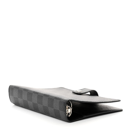Louis Vuitton Damier Graphite Medium Ring Agenda Cover 4 of 9