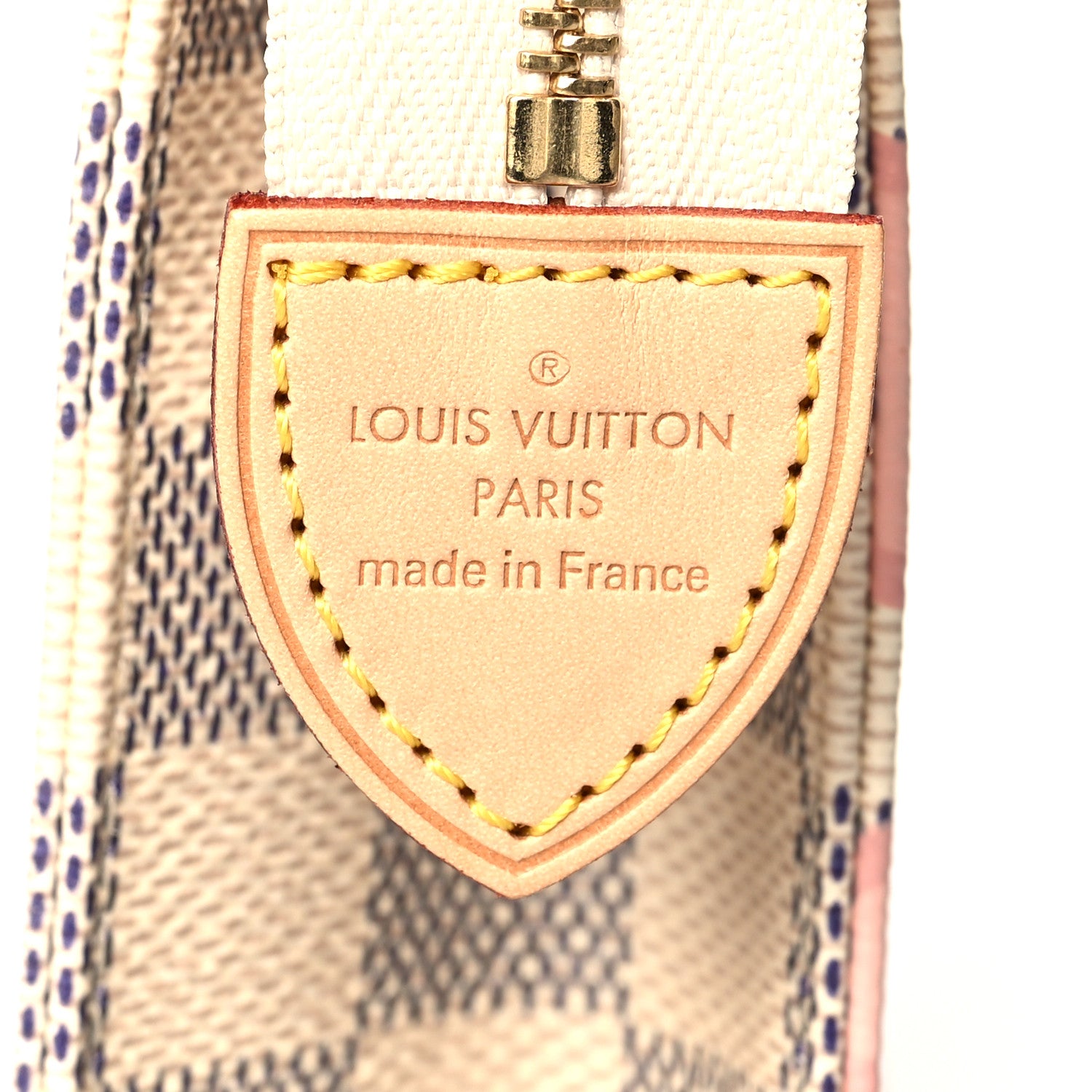 Louis Vuitton Damier Azur Tahitienne Toiletry Pouch 26 6 of 10