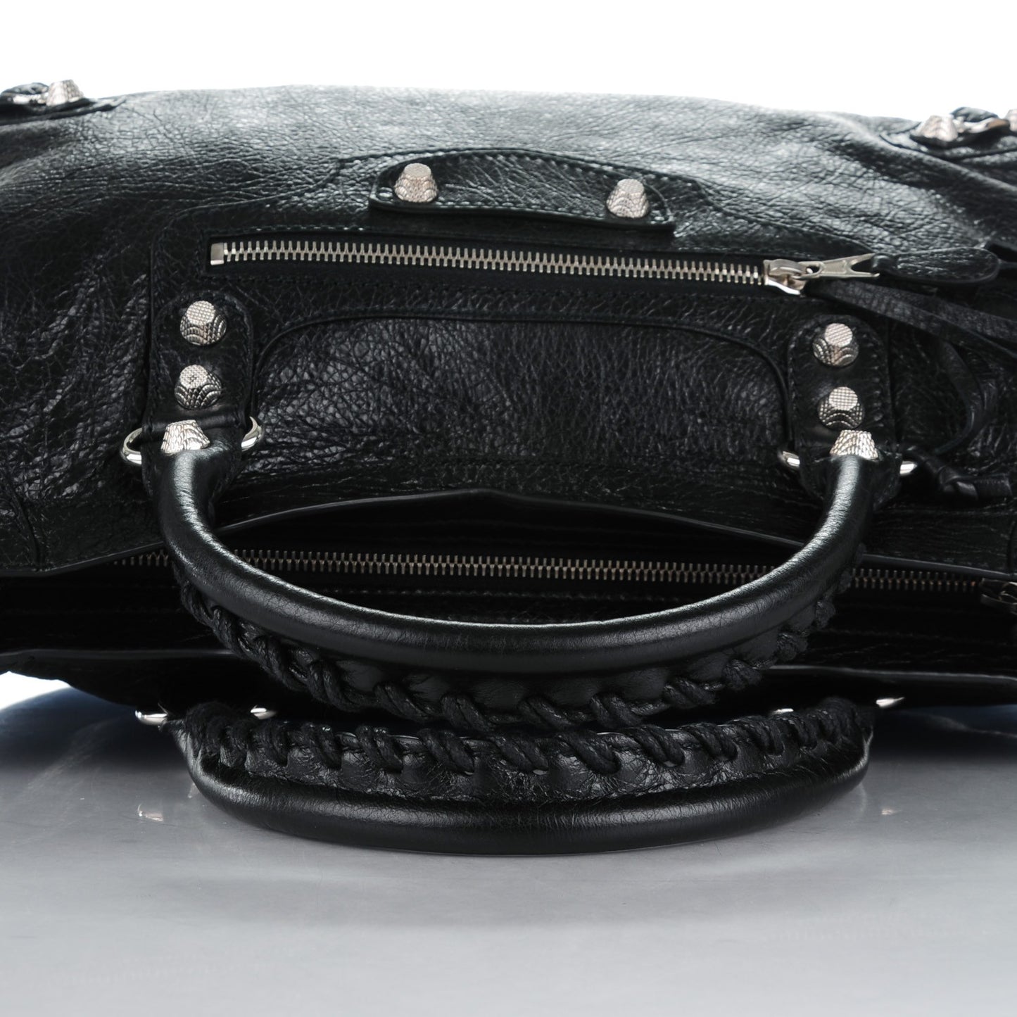 Agneau Giant 12 Silver Hardware City Black