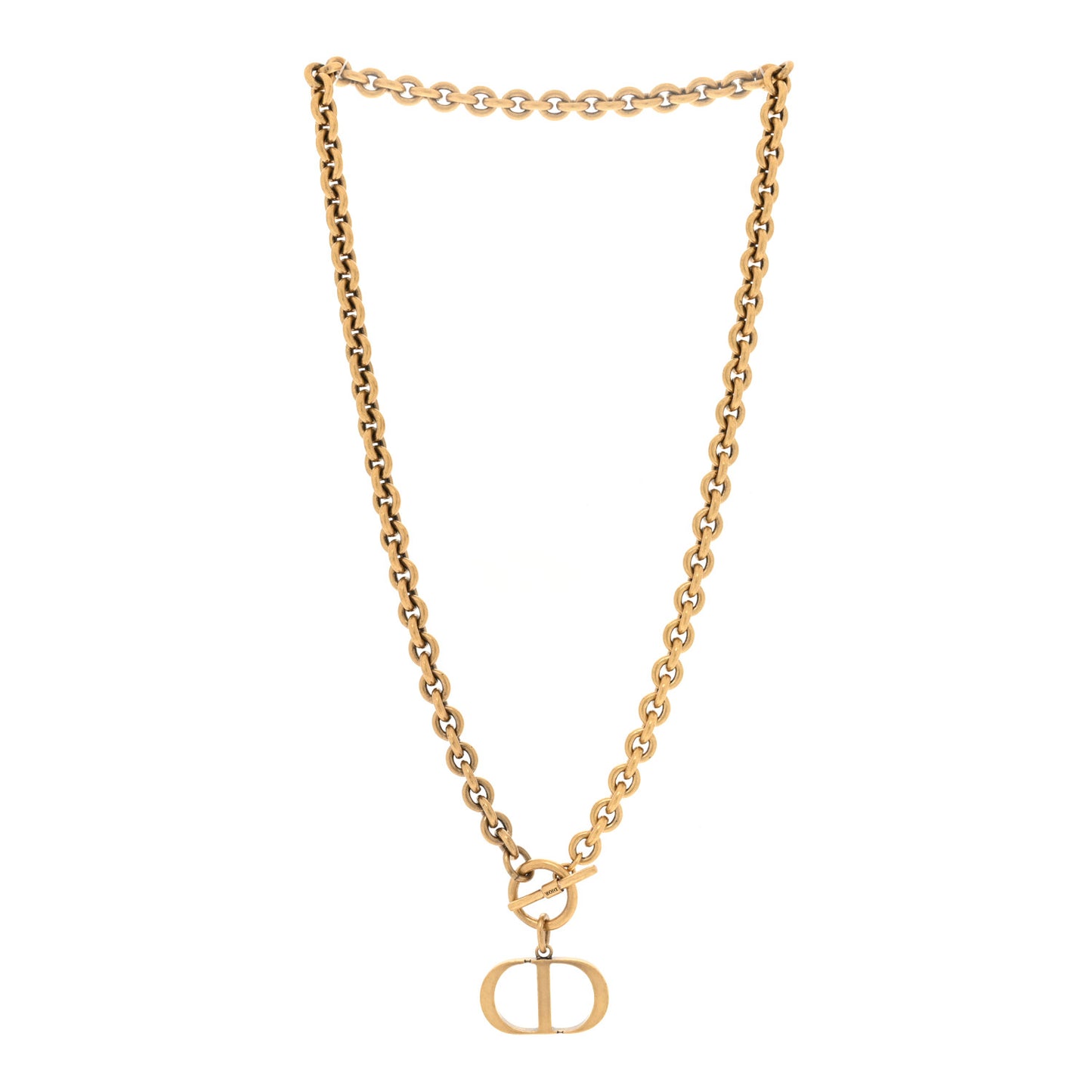 Metal 30 Montaigne Necklace Aged Gold