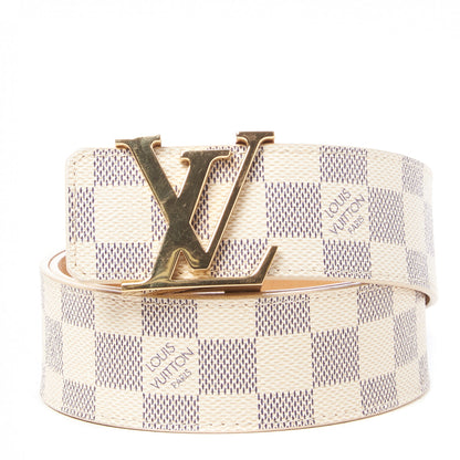 Louis Vuitton Damier Azur 40mm LV Initiales Belt 80 32 4 of 5