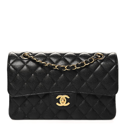 Chanel Caviar Quilted Small Double Flap Black 1 of 12