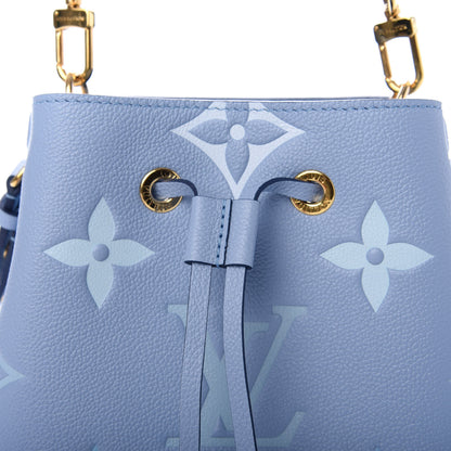 Louis Vuitton Empreinte Monogram Giant By The Pool Neonoe BB Summer Blue 9 of 10