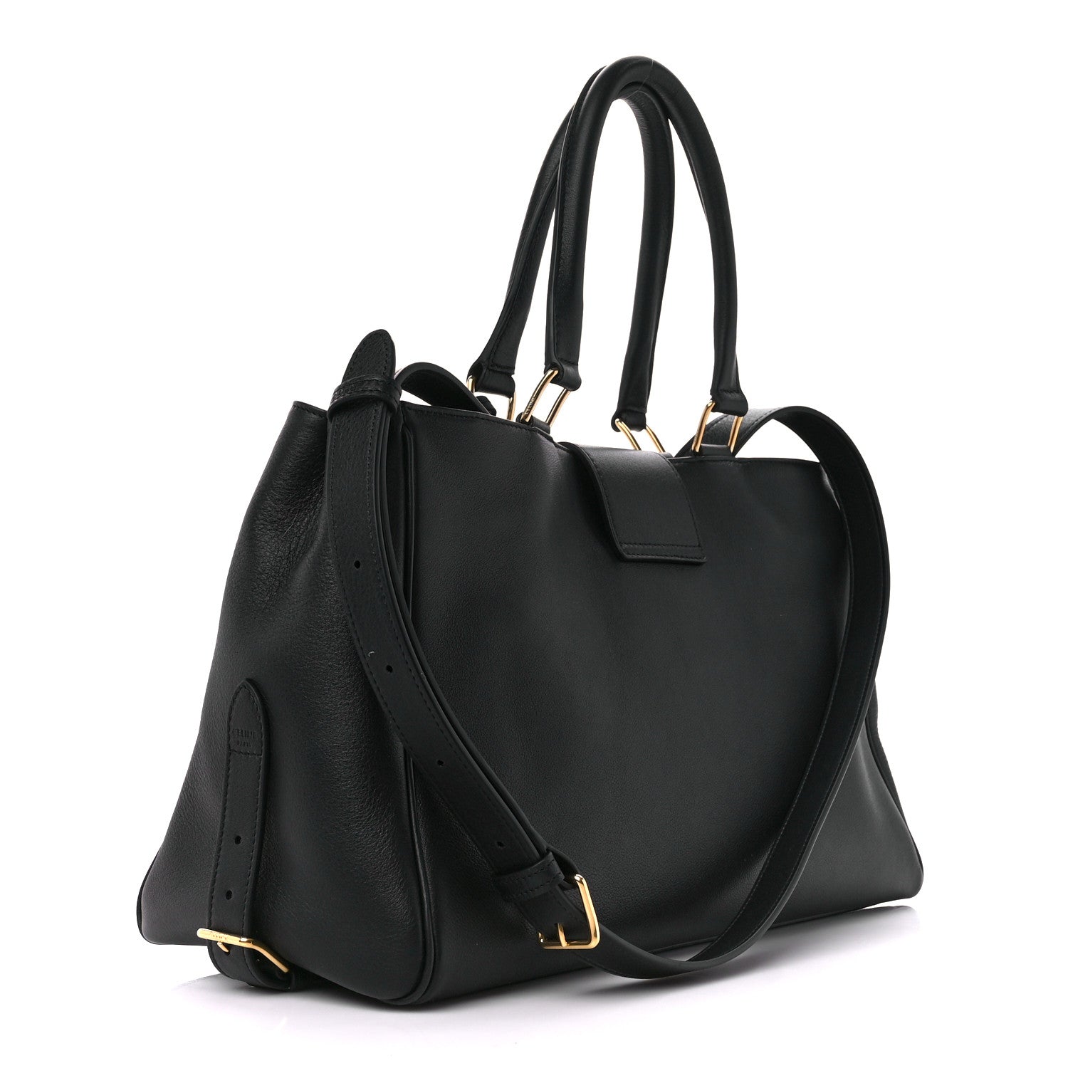 Celine Supple Calfskin Medium Appoline Black 3 of 10