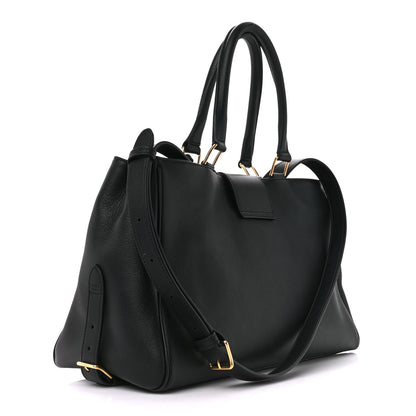 Celine Supple Calfskin Medium Appoline Black 3 of 10