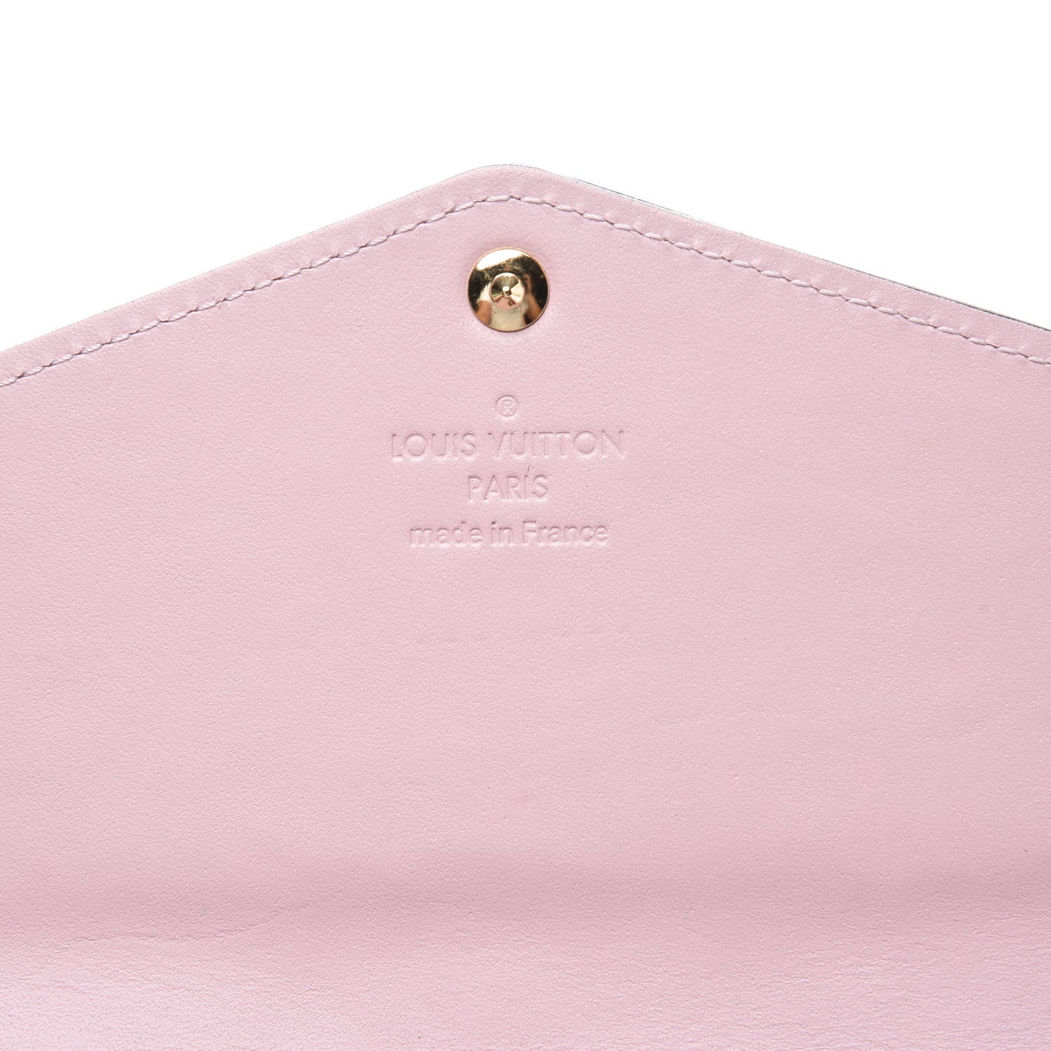 Louis Vuitton Vernis Sarah Wallet NM Rose Ballerine 5 of 8