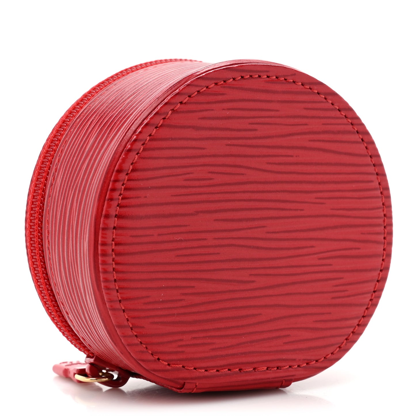 Epi Ecrin Bijoux 8cm Jewelry Box Case Castillan Red