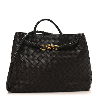 Bottega Veneta Nappa Intrecciato Medium Andiamo Shoulder Bag Fondant 1 of 9