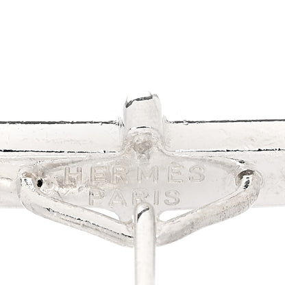 Hermes Sterling Silver Mini Chaine d'Ancre Cufflinks 4 of 4