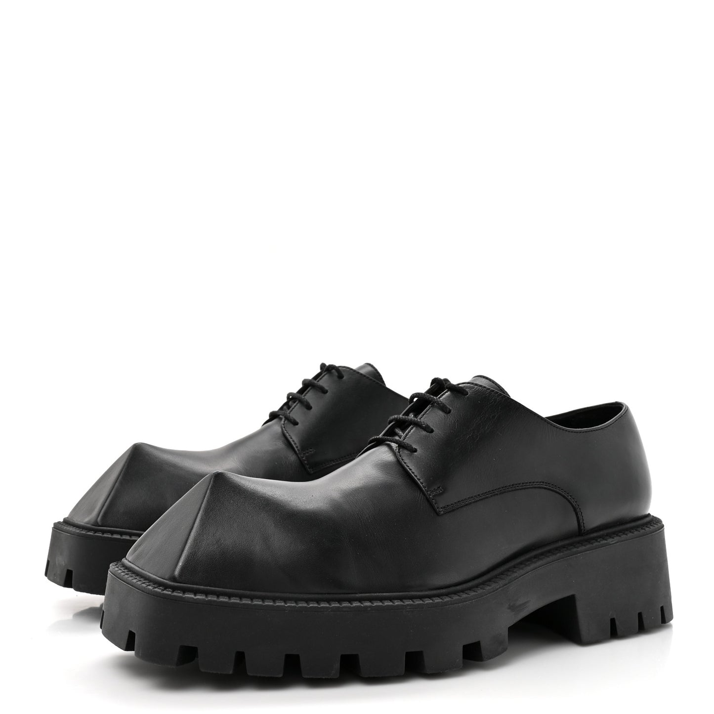 Calfskin Trooper Derby Loafers 39 Black
