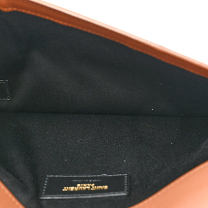 Saint Laurent Canvas Uptown Pouch Natural Beige Brick 6 of 11