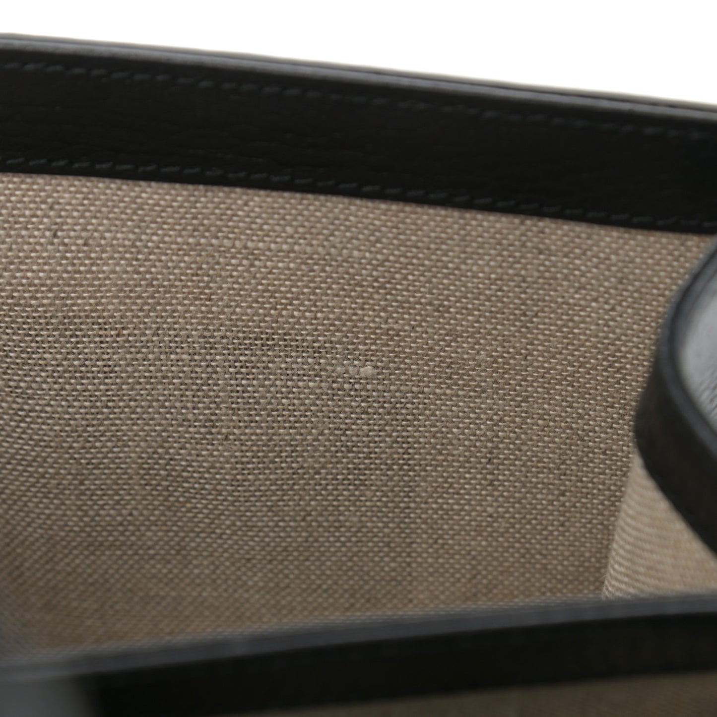 Dollar Calfskin Small Interlocking G Shoulder Bag Black