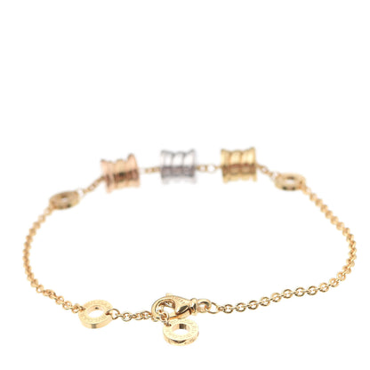 Bulgari 18K Yellow Rose White Gold B.Zero1 Bracelet 3 of 7