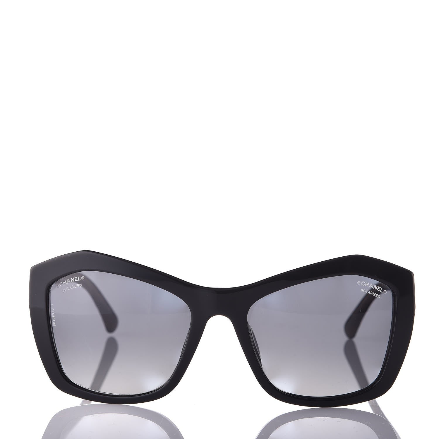 Chanel Lace Effect Sunglasses 5296-A Black 2 of 9