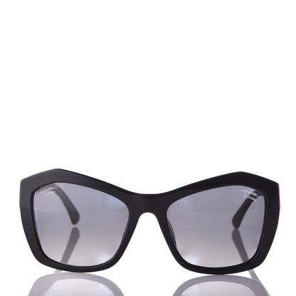 Chanel Lace Effect Sunglasses 5296-A Black 2 of 9