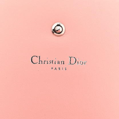 Christian Dior Grained Calfskin Diorama Wallet on Chain Pouch Nude 10 of 21