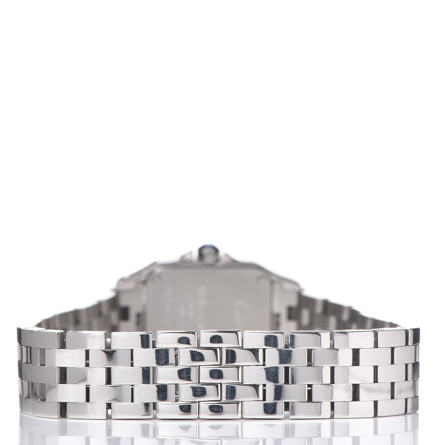 Cartier Stainless Steel 20mm Santos Demoiselle Quartz Watch 4 of 9