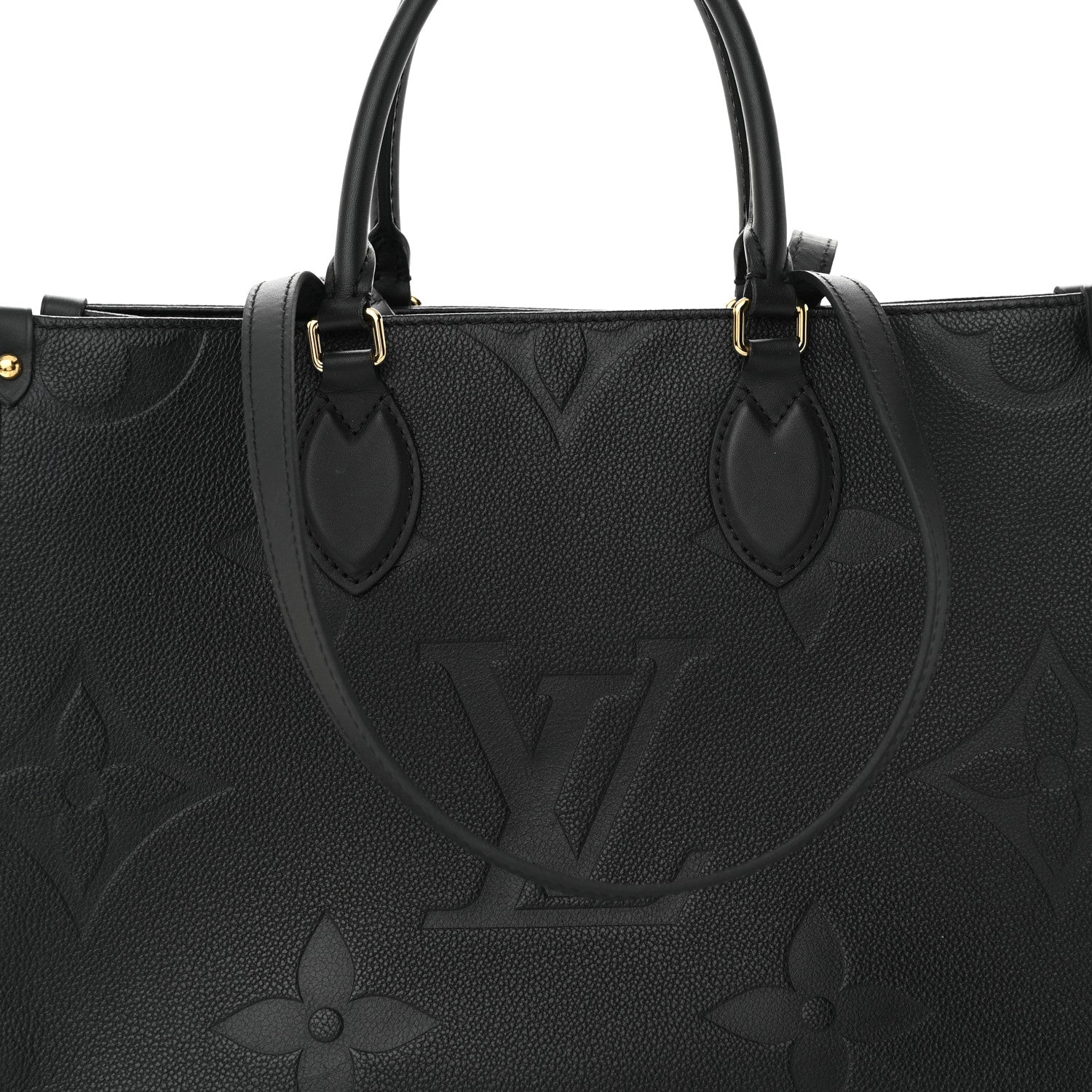 Louis Vuitton Empreinte Monogram Giant Onthego MM Black 7 of 15