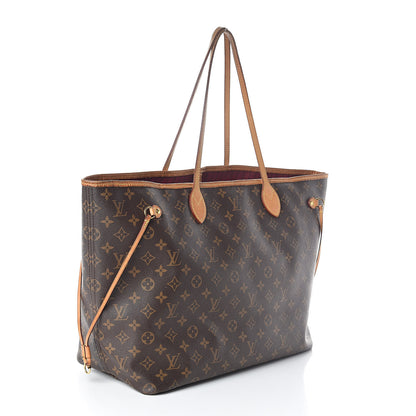 Louis Vuitton Monogram Neverfull GM Fuchsia 3 of 13