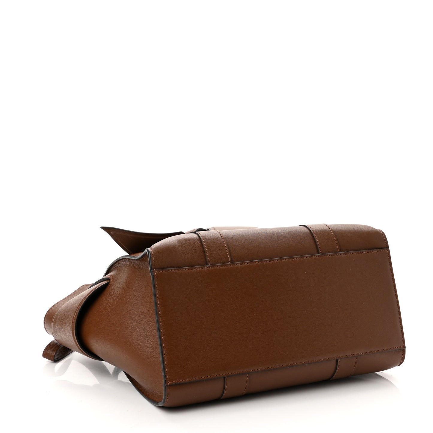 x ACNE STUDIOS Grained Calfskin Musubi Bayswater Satchel Brown