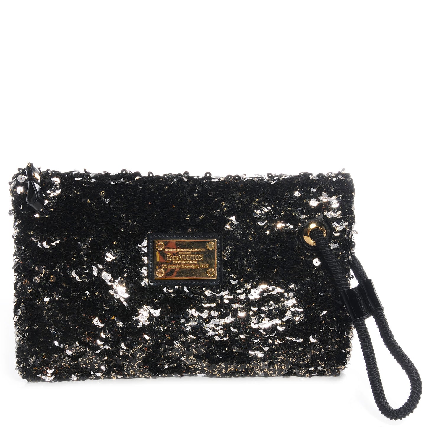 Sequin Pochette Rococo Black