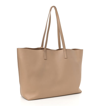Saint Laurent Calfskin Large Shopping Tote Dark Beige 4 of 17