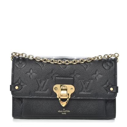 Louis Vuitton Empreinte Vavin Chain Wallet Black 1 of 10