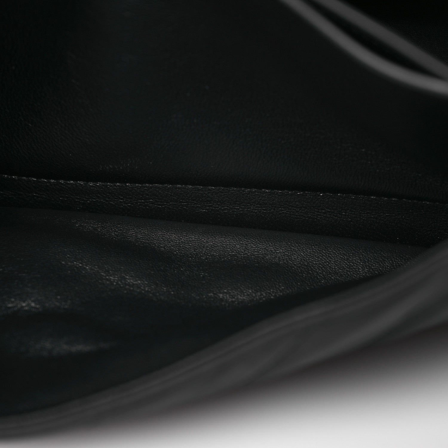 Balenciaga Satin Calfskin Quilted Matte Black Hardware Medium Crush Chain Bag Black 7 of 12