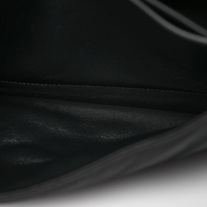 Balenciaga Satin Calfskin Quilted Matte Black Hardware Medium Crush Chain Bag Black 7 of 12