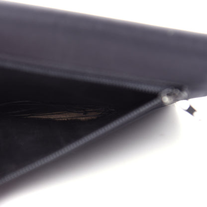 Prada Nylon Tri-Fold Compact Wallet Black 8 of 8