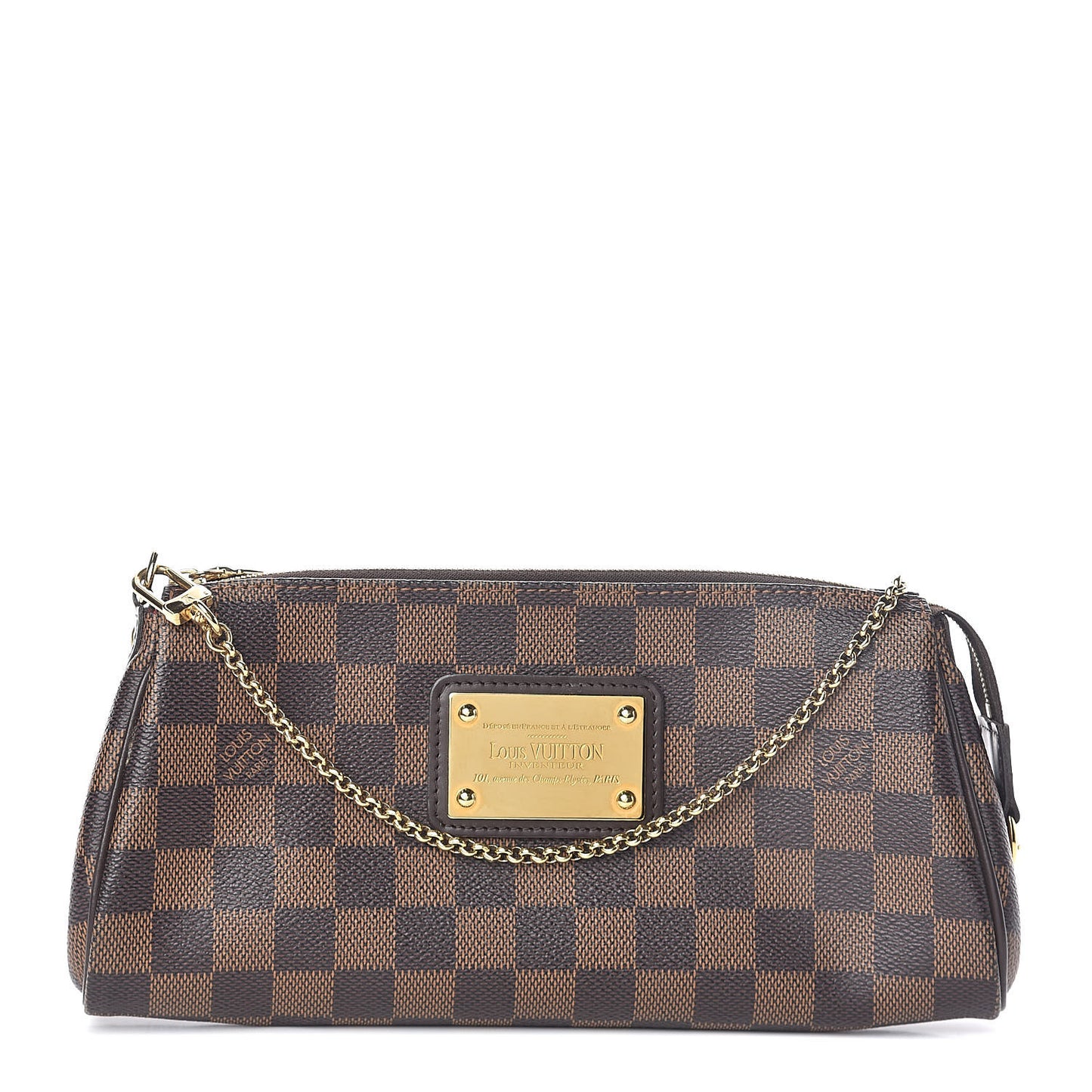 Damier Ebene Eva Clutch