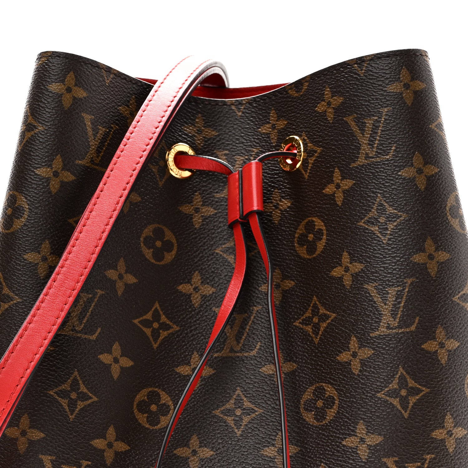 Louis Vuitton Monogram Neonoe MM Coquelicot 8 of 10