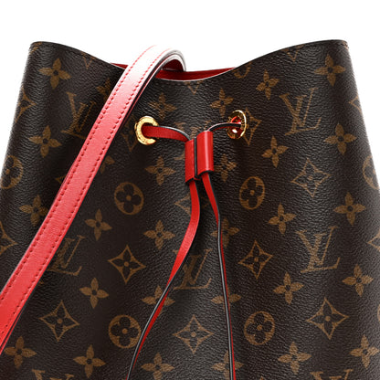 Louis Vuitton Monogram Neonoe MM Coquelicot 8 of 10