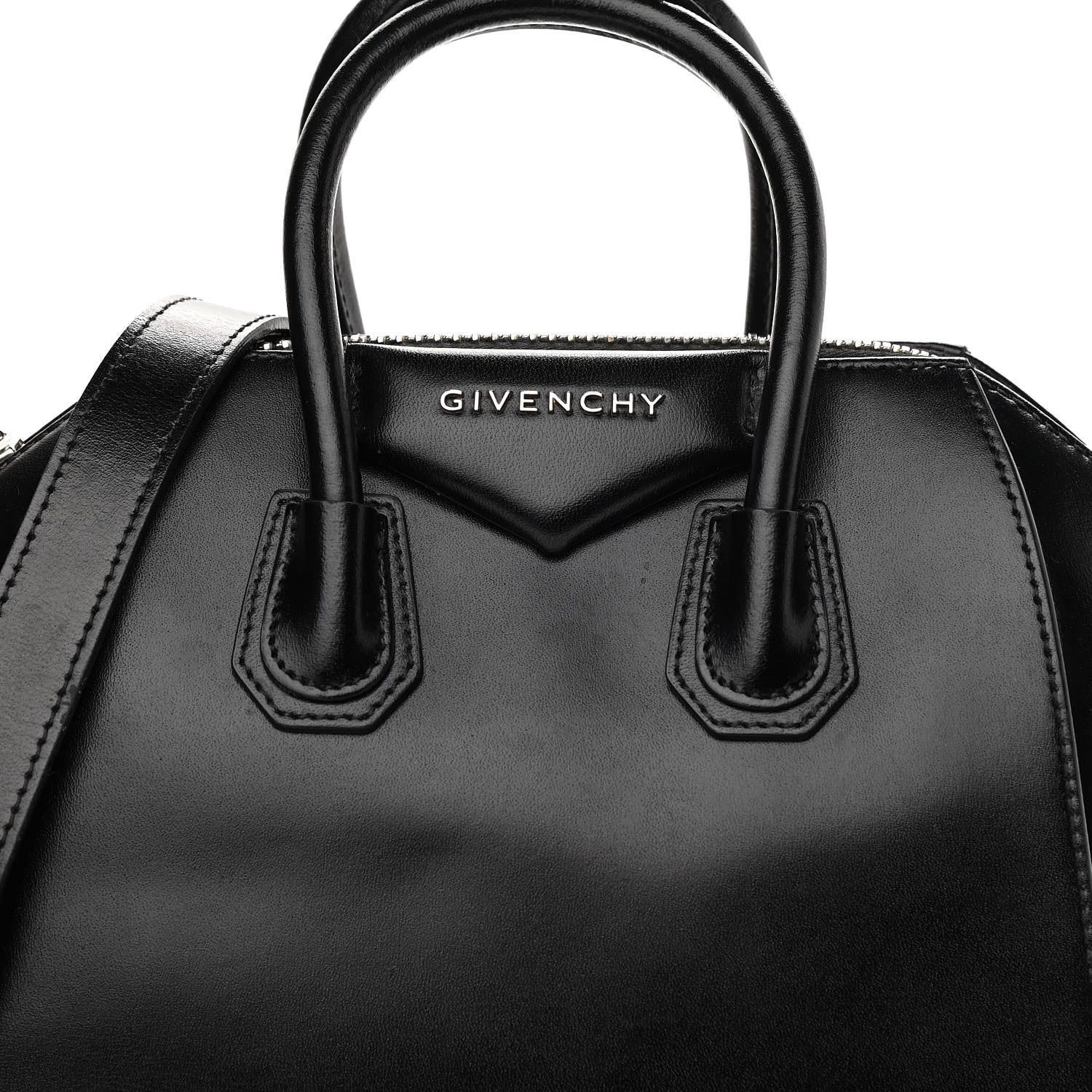Givenchy Shiny Lord Calfskin Mini Antigona Black 8 of 11