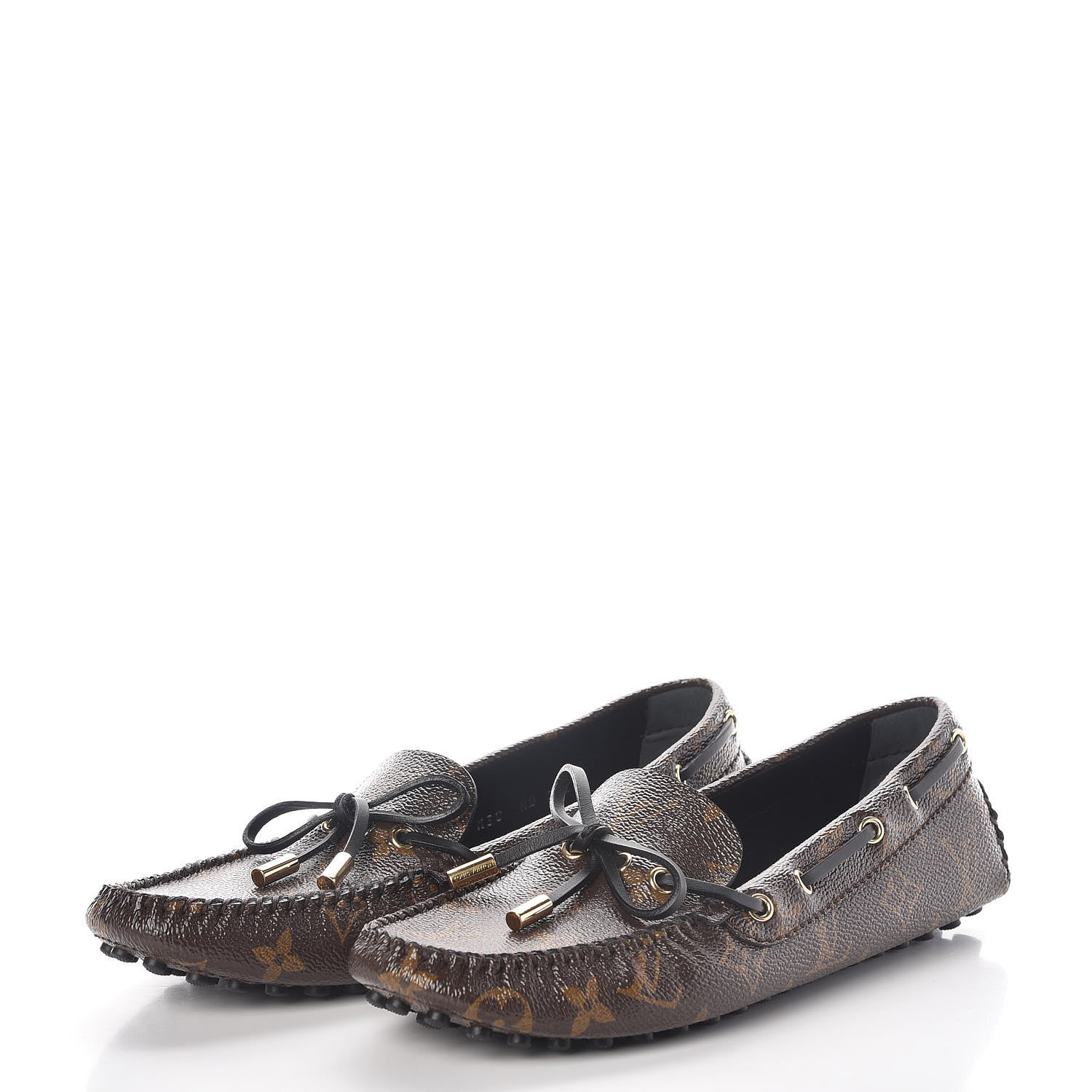 Louis Vuitton Patent Monogram Gloria Loafers 38 3 of 7