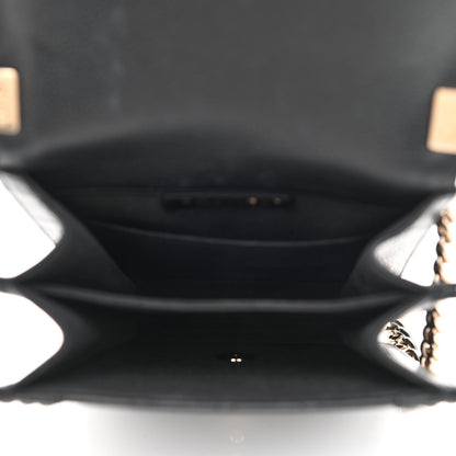 Chanel Caviar Quilted North South Boy Flap Black 5 of 10