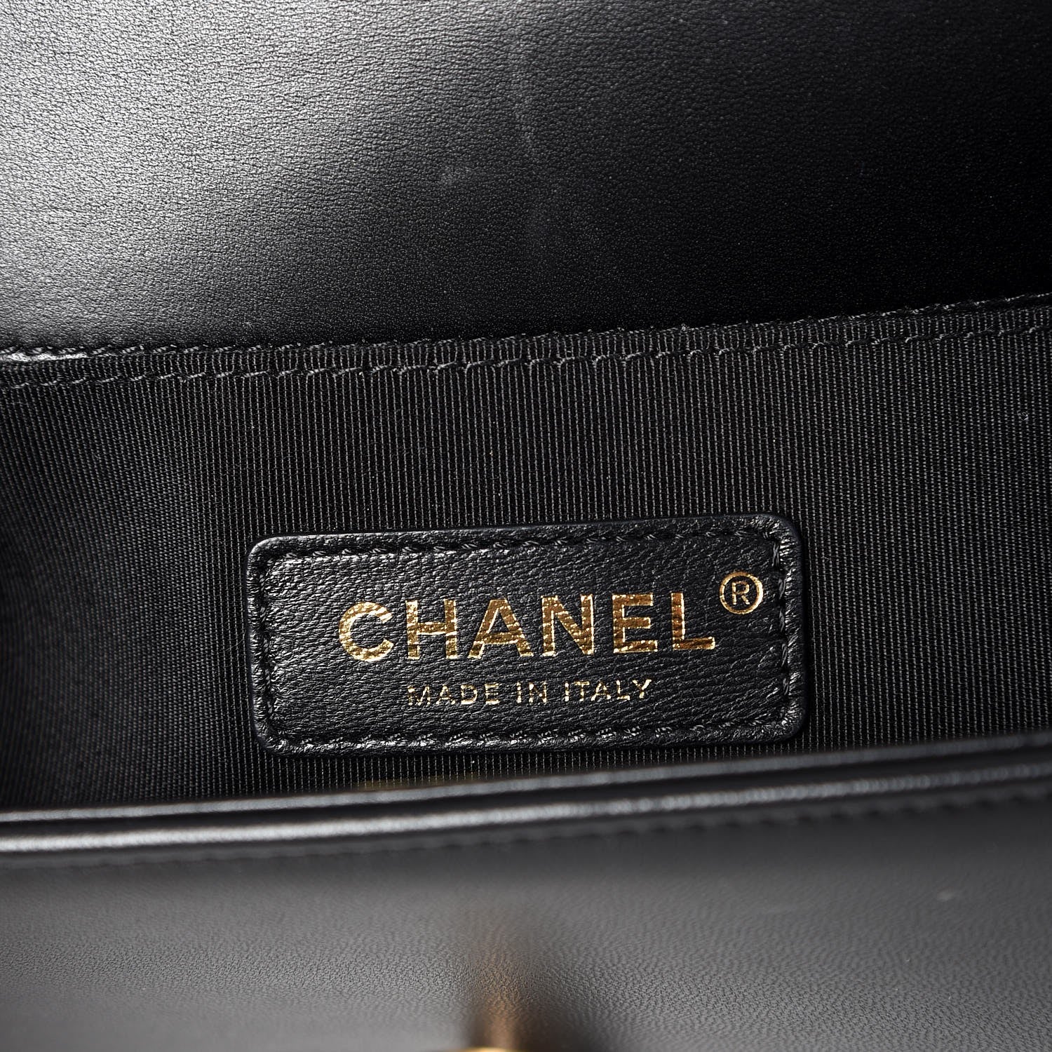 Chanel Velvet Chevron Quilted Small Boy Flap Black 6 of 8