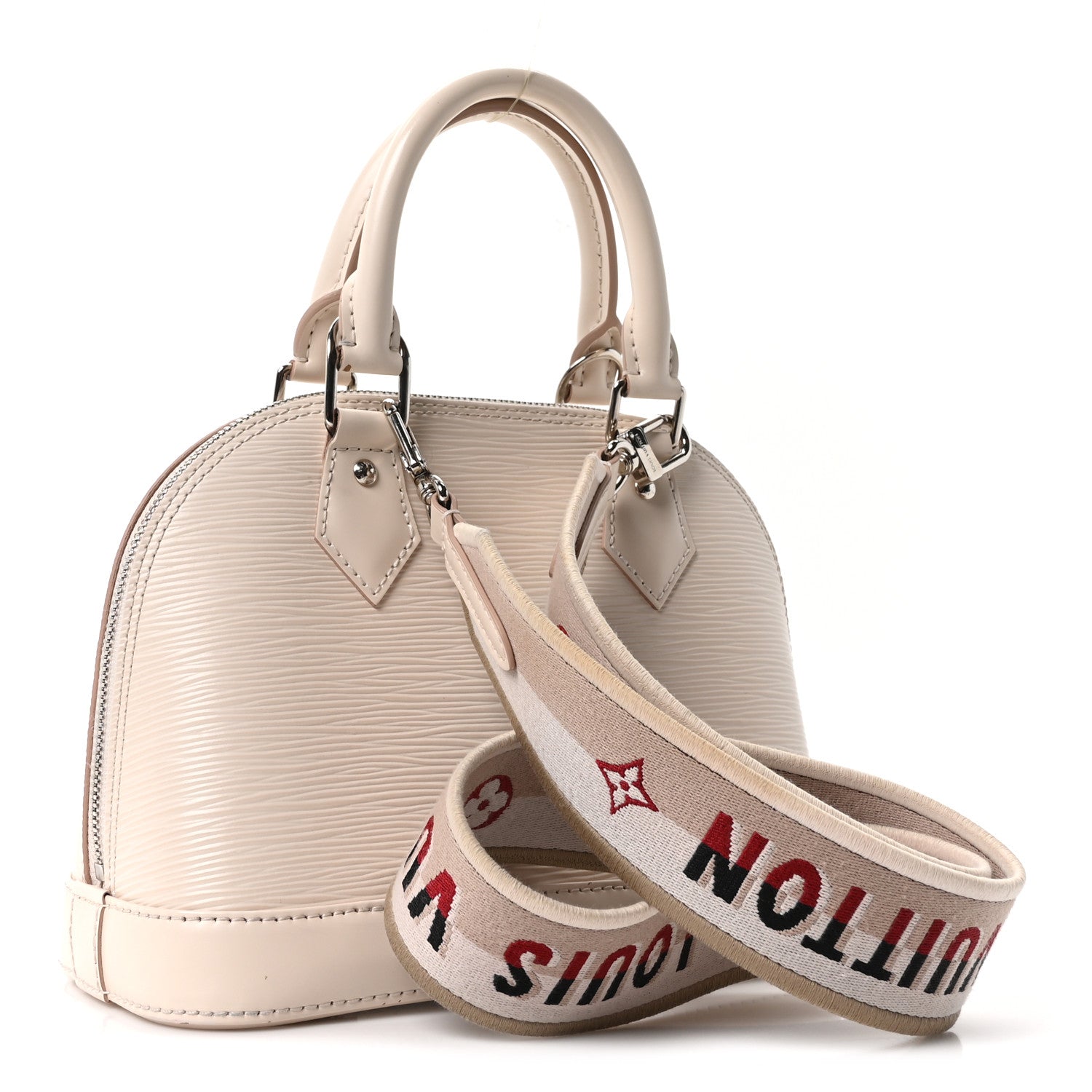 Louis Vuitton Epi Jacquard Alma BB Quartz 3 of 9