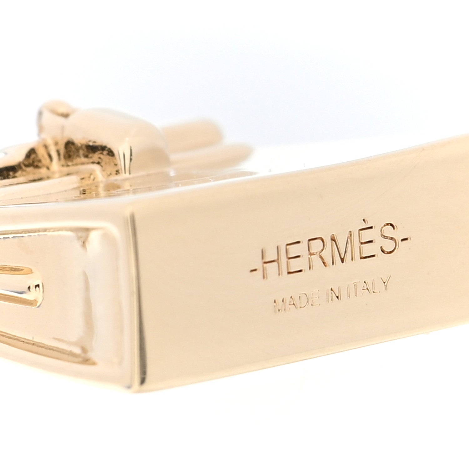 Hermes Permabrass Mini Kelly Twilly Ring 3 of 3