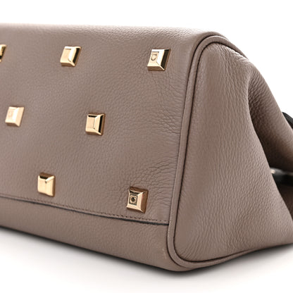 Salvatore Ferragamo Calfskin Studio Bag Caraway Seed 9 of 13