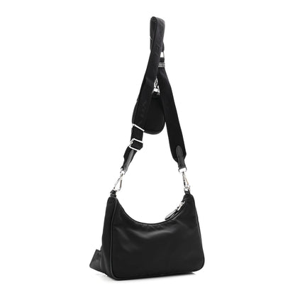 Prada Nylon Re-Edition 2005 Shoulder Bag Black 3 of 9