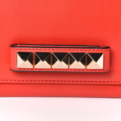 Valentino Garavani Nappa Va Va Voom Shoulder Bag Deep Orange 12 of 12