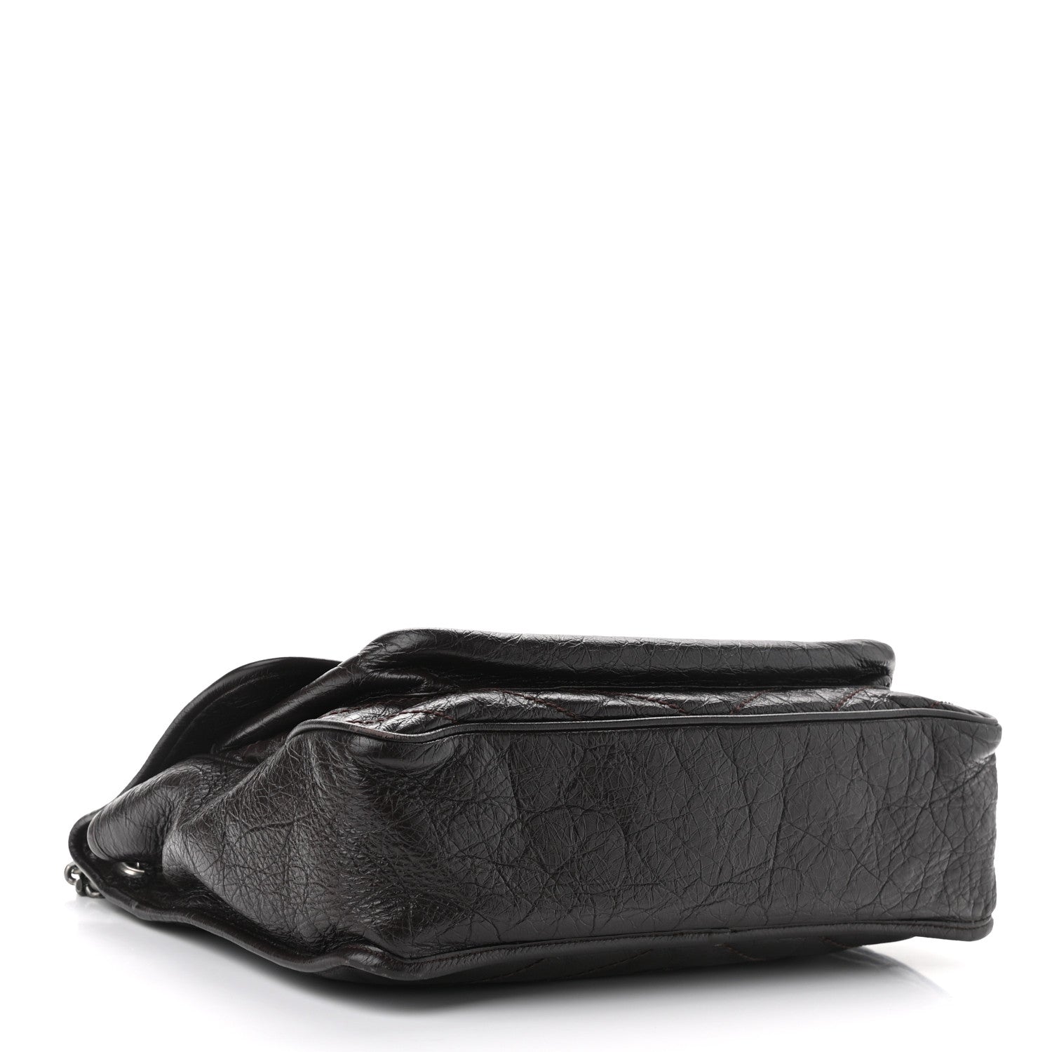 Saint Laurent Crinkled Calfskin Matelasse Monogram Large Niki Chain Satchel Tulip 3 of 12